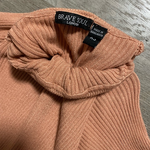 ASOS Brave Soul trudy ribbed roll neck sweater - Picture 4 of 10